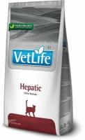 Vet Life Cat Hepatic корм для кошек при хронической печеночной недостаточности Диетический, 2 кг