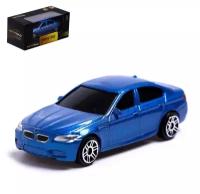 Машина металлическая ТероПром 3098589 BMW M5, 1:64, цвет синий