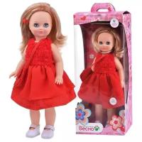 Кукла Весна "Лиза 6" в красном платье и белых туфельках, 42 см (В4134)