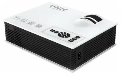Проектор Unic UC40 белый 800x480, 800:1, 800 лм, LCD, 1 кг