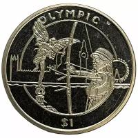 Сьерра-Леоне 1 доллар 2012 г. (XXX летние Олимпийские Игры, Лондон 2012 - Стрельба из лука)