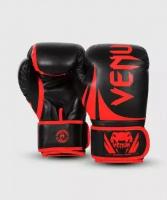 Боксерские перчатки Venum Challenger 2.0 Exclusive 14oz черный, красный