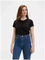 Футболка Levi's PERFECT TEE, размер XXS, черный