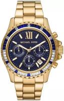 Наручные часы MICHAEL KORS Наручные часы Michael Kors MK6971 с хронографом, золотой, синий