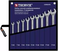 Набор ключей THORVIK торцово-рожковых карданных в сумке 6-19мм 9 предметов CSWS9TB