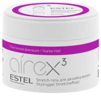 Стрейч-гель для дизайна волос Estel Prof ESTEL Airex пластичная фиксация, 65 мл