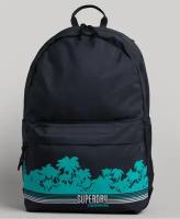 Рюкзак Superdry VINTAGE GRAPHIC MONTANA, Пол Унисекс, Цвет H2Q Eclipse Navy/Ecru, Размер OS