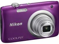 Фотоаппарат NIKON Coolpix A100, фиолетовый