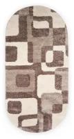 Ковер Витебские ковры Шегги с рисунком sh61/a3, коричневый, 3 х 1.5 м
