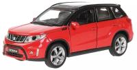 Легковой автомобиль ТЕХНОПАРК Suzuki Vitara S 2015 1:32, 12 см, красный