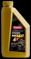 Моторное масло Oilway Dynamic Moto 4T 10w40 п/синт. 1л