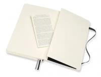 Блокнот Moleskine CLASSIC SOFT EXPENDED QP617EXP Large 130х210мм 400стр. клетка мягкая обложка черный