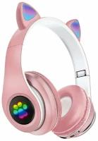 Беспроводные наушники Cat Ear P33M Pink