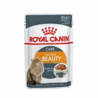 Влажный корм Royal Canin Care Intense Beauty для красоты шерсти кошек кусочки в соусе мясо