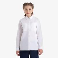 Школьная рубашка Kapika, размер 152, белый