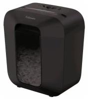 Шредер Fellowes PowerShred LX25 черный (секр. P-4)/перекрестный/6лист./11.5лтр./скрепки/скобы/пл. карты