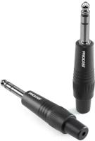 Разъем TRS Jack 6,3mm (male) PROCAST cable TRS-6.3/6/M/S черный