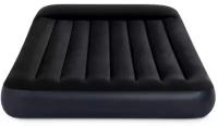 Надувной матрас INTEX Pillow Rest Classic Airbed 137х191х25 см. черный 64142