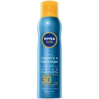 Nivea Sun освежающий солнцезащитный спрей Защита и прохлада SPF 30 SPF 30, 200 мл