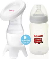 Ручной молокоотсос Ramili MC200 с противоколиковой бутылочкой 240ML