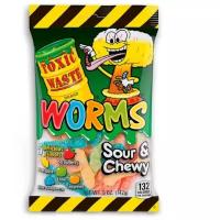 Жевательный мармелад Toxic Waste Worms Sour&Chewy