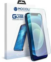 Защитное стекло MOCOLL полноразмерное 2.5D для iPhone 12 mini 5,4' Прозрачное (Серия Storm)