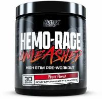 Предтренировочный комплекс Nutrex HEMO-RAGE Unleashed Фруктовый Пунш 30 порций