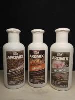 "Конопля", "анис", "чеснок" набор ароматизаторов, 3 флакона по 100 мл, AROMIX от FISHMIR