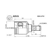 ШРУС Asva NSIUJP16