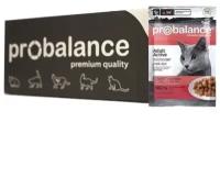 ProBalance ACTIVE корм для взрослых кошек, ведущих активный образ жизни 85г 25шт