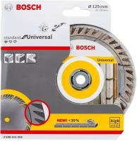 Диск алмазный сегментный универсальный Bosch 125 мм