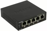 D-Link Неуправляемый коммутатор с 5 портами 10/100Base-TX, DES-1005P/B1A