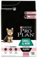 Pro Plan Small & Mini Puppy Лосось/Рис д/щен 700 г