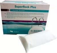 Суперфлок Плюс (Superflock plus) 1 кг Bayrol, коробка медленнорастворимый коагулянт в картушах