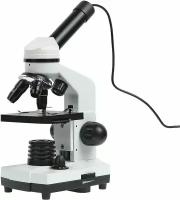 Биологический школьный учебный оптический микроскоп Микромед Эврика 40х-1600х (вар. 2) с видеоокуляром