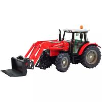 Трактор Siku Massey Ferguson с ковшом и вилами (3653) 1:32, красный