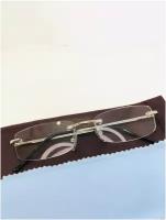 Безободковые очки для зрения женские +3 Marcello 240