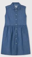 платье для девочек, Pepe Jeans London, модель: PG951607, цвет: синий, размер: 16