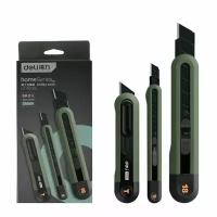 Набор технических ножей Deli "Home Series Green" HT4003L (ножи 9мм+18мм+Т-образный)