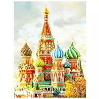 Color Kit Картина по номерам "Храм Василия Блаженного" (KS040)