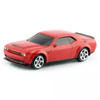 Машина металлическая Автоград Dodge Challenger Srt Demon, 1:64, красный 344034