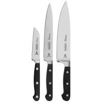 Набор кухонных ножей Tramontina Century (24099/037) черный, 3 предмета