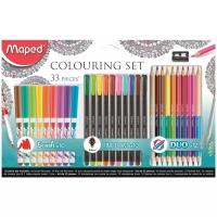 Maped Colouring Set Набор для рисования 33 предмета, 897417 разноцветный 33 шт