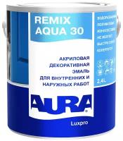 Эмаль акриловая AURA Luxpro REMIX AQUA 30 2,4л