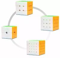 Набор кубиков Рубика для начинающих MoYu MeiLong Set 2x2-5x5, color