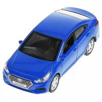 Легковой автомобиль ТЕХНОПАРК Hyundai Solaris, SOLARIS2-12, 12 см, синий
