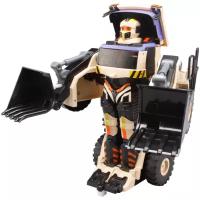 Робот-трансформер Jia Qi Troopers Velocity Экскаватор TT675, черный/коричневый