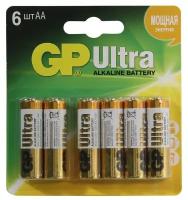 Батарейка AA щелочная GP Ultra 15AU4/2-2CR6 1.5V 6 шт