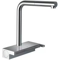 Смеситель для кухни (мойки) hansgrohe Aquno Select M81 73836000 хром