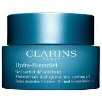 Clarins Hydra-Essentiel Интенсивно увлажняющий гель для нормальной и комбинированной кожи лица, 50 мл